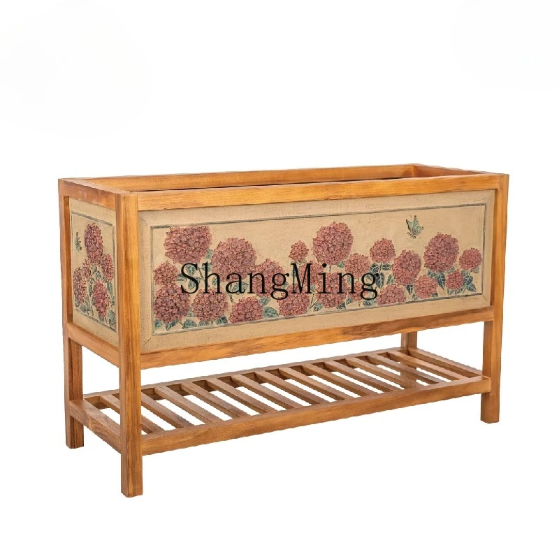 CL Chinese-style courtyard landscaping arrangement Outdoor flower box Large flower pot Balcony planting box Garden flower bed
CL Chinese-style courtyard landscaping arrangement Outdoor flower box Large flower pot Balcony planting box Garden flower bed