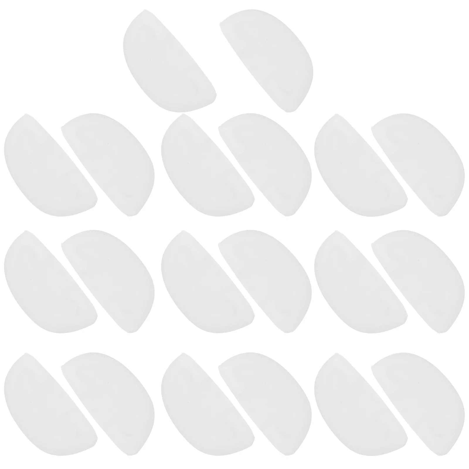 10 Pairs Nose Pads Glasses Support Lightweight Gel Eyeglass Ends Anti Silicone Glasses Nose Pads Shape
10 Pairs Nose Pads Glasses Support Lightweight Gel Eyeglass Ends Anti Silicone Glasses Nose Pads Shape