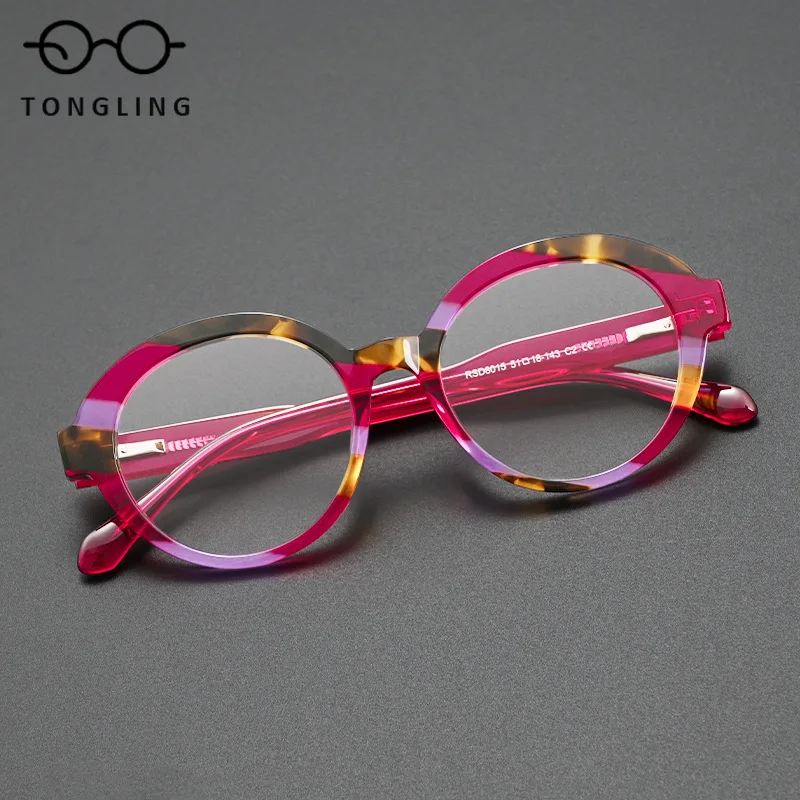 2026 New Model Men Retro Handcrafted High-Quality Acetate Glasses - Premium Men Round Frame Versatile Fashionable Eyeglass Frame
2026 New Model Men Retro Handcrafted High-Quality Acetate Glasses - Premium Men Round Frame Versatile Fashionable Eyeglass Frame