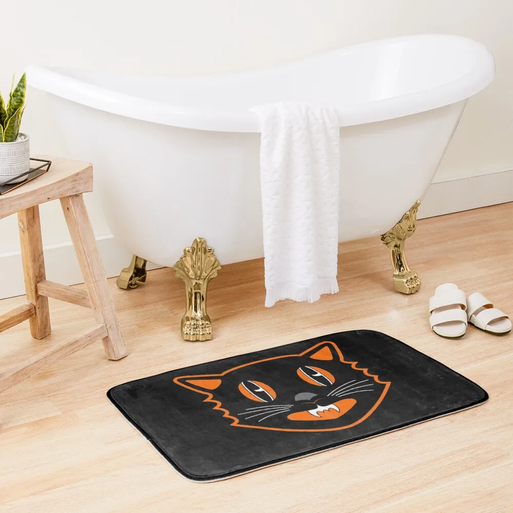 Vintage Halloween Black Cat - Scaredy Cat Bath Mat Bathroom Floor Mat Bathroom And Shower Products
Vintage Halloween Black Cat - Scaredy Cat Bath Mat Bathroom Floor Mat Bathroom And Shower Products