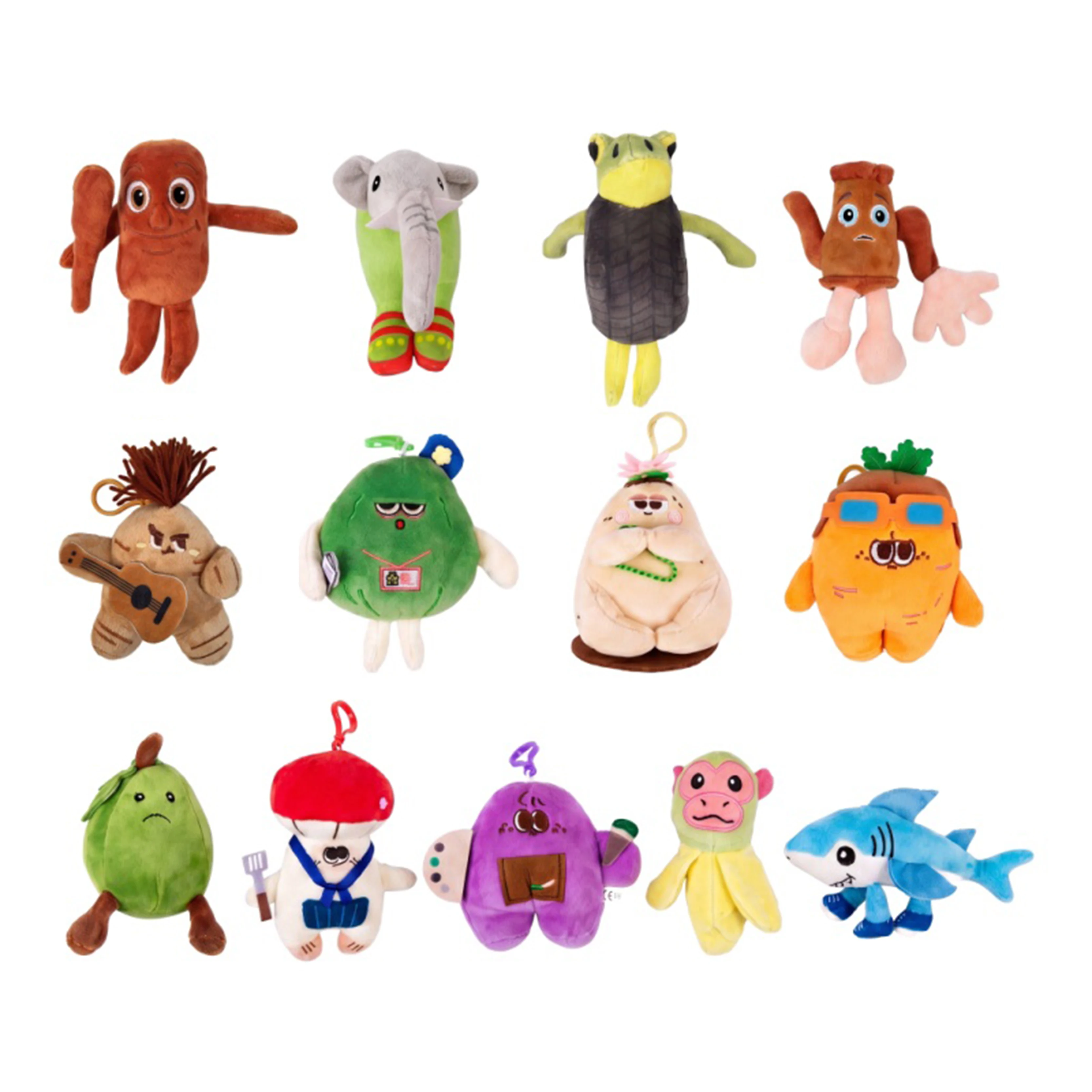 10cm Cute Food Plush Keychain Soft Stuffed Toy Bag Charm for Kids And Adults - Variety of Delicious Funny Food Designs
10cm Cute Food Plush Keychain Soft Stuffed Toy Bag Charm for Kids And Adults - Variety of Delicious Funny Food Designs