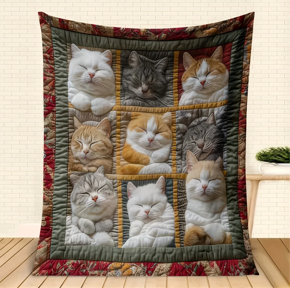 1PC Throw Cute Animals theme Cats Dogs Lover Flannel Blanket Gifts Soft Warm thin Blankets for Sofa Bed Car Camping all season
1PC Throw Cute Animals theme Cats Dogs Lover Flannel Blanket Gifts Soft Warm thin Blankets for Sofa Bed Car Camping all season
