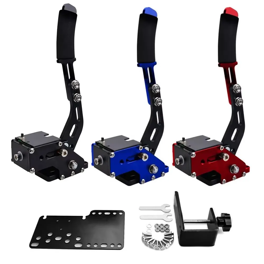 PS4 PS5 PC freno de mano USB para juegos de carreras de automóviles SIM G29 acero y RALLY ajustable para PC Windows DIRT RALLY
PS4 PS5 PC freno de mano USB para juegos de carreras de automóviles SIM G29 acero y RALLY ajustable para PC Windows DIRT RALLY