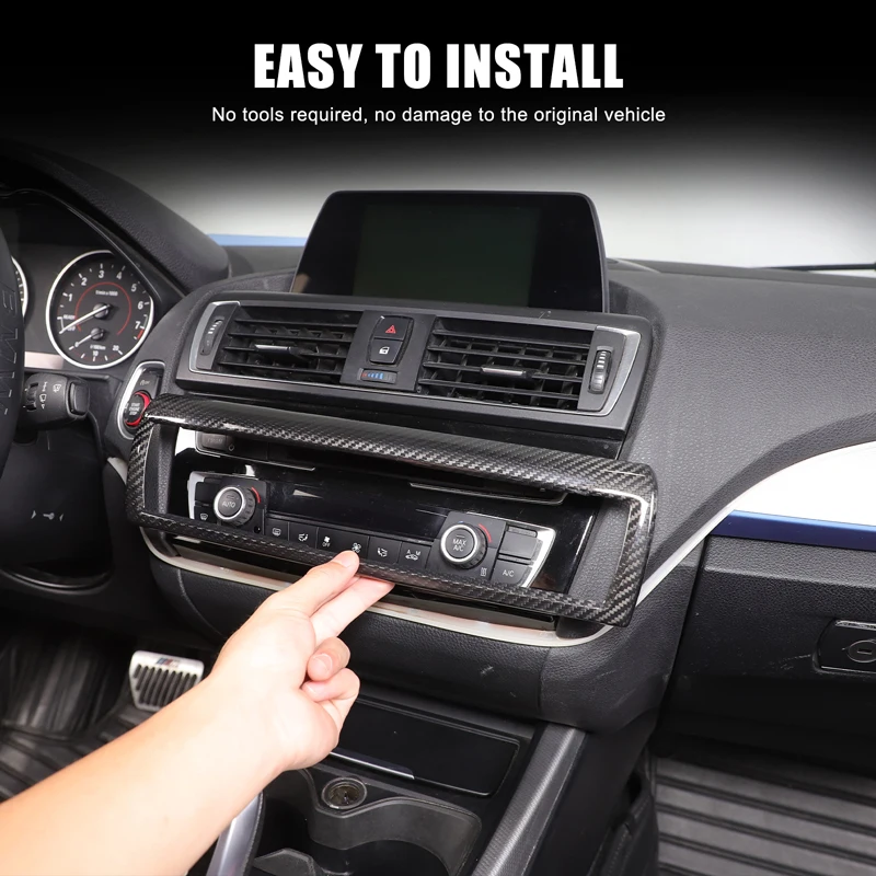 Real Carbon Fiber For BMW 1 2 Series F20 F21 F22 F23 2012-2018 Control Dashboard Air Conditioning Outlet Frame Car Accessories
Real Carbon Fiber For BMW 1 2 Series F20 F21 F22 F23 2012-2018 Control Dashboard Air Conditioning Outlet Frame Car Accessories