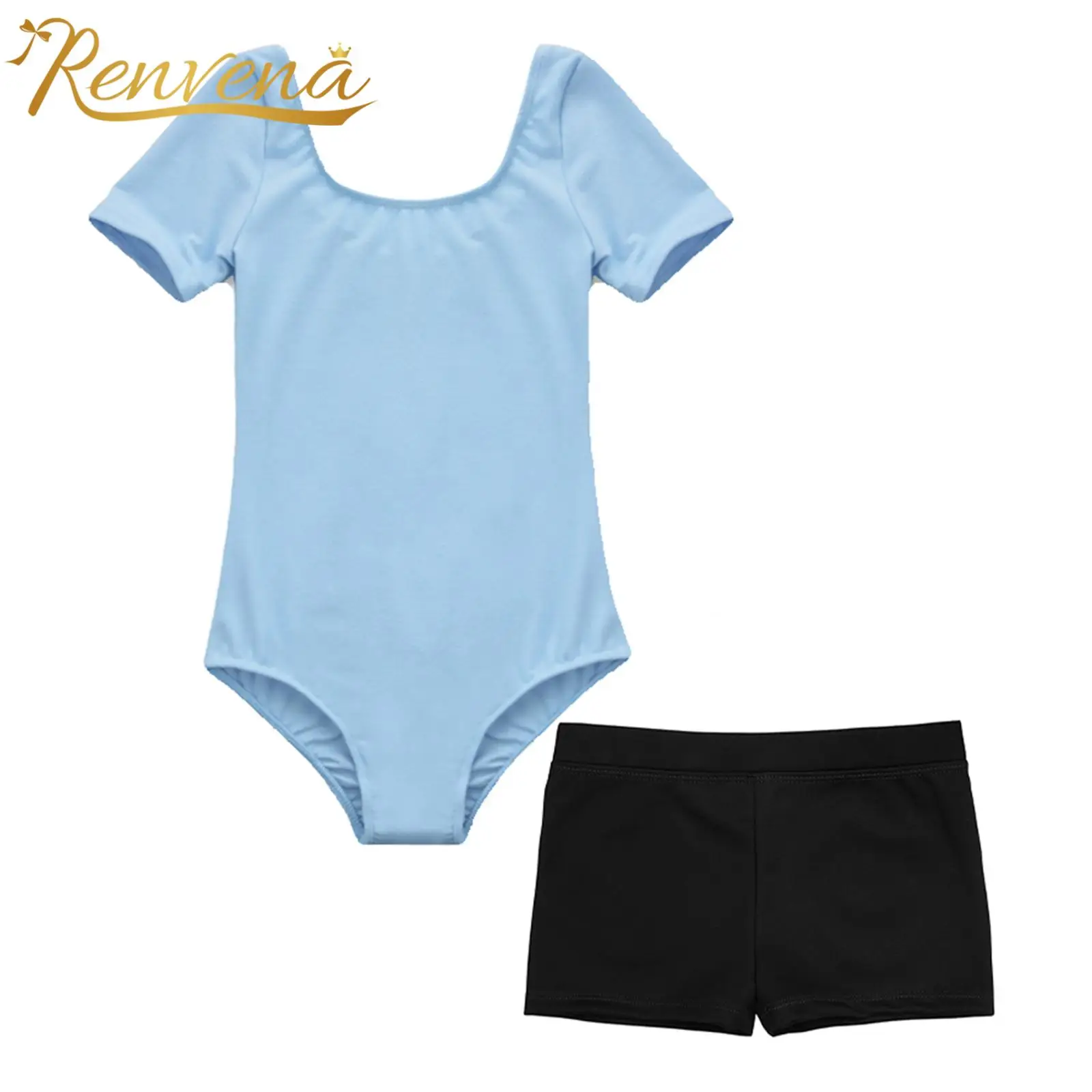 Girls Gymnastics Bodysuit for Yoga Set Kids Ballet Dance Outfit Leotard + Shorts Sets for Workout Exercise Training Jumpsuit
Girls Gymnastics Bodysuit for Yoga Set Kids Ballet Dance Outfit Leotard + Shorts Sets for Workout Exercise Training Jumpsuit