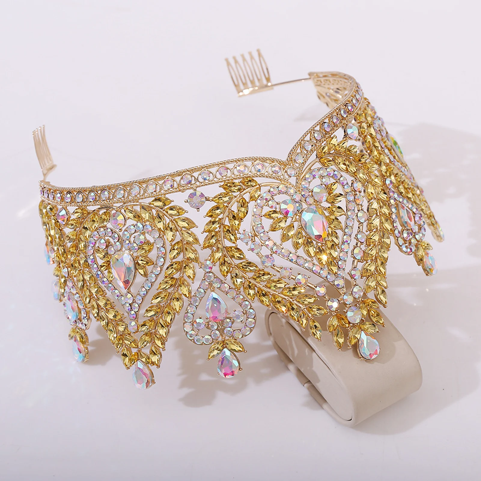 Crowns and Tiaras Hair Accessories Luxurious Rhinestones Pageant Ornaments for Bride Bridesmaid Princess Costume
Crowns and Tiaras Hair Accessories Luxurious Rhinestones Pageant Ornaments for Bride Bridesmaid Princess Costume
