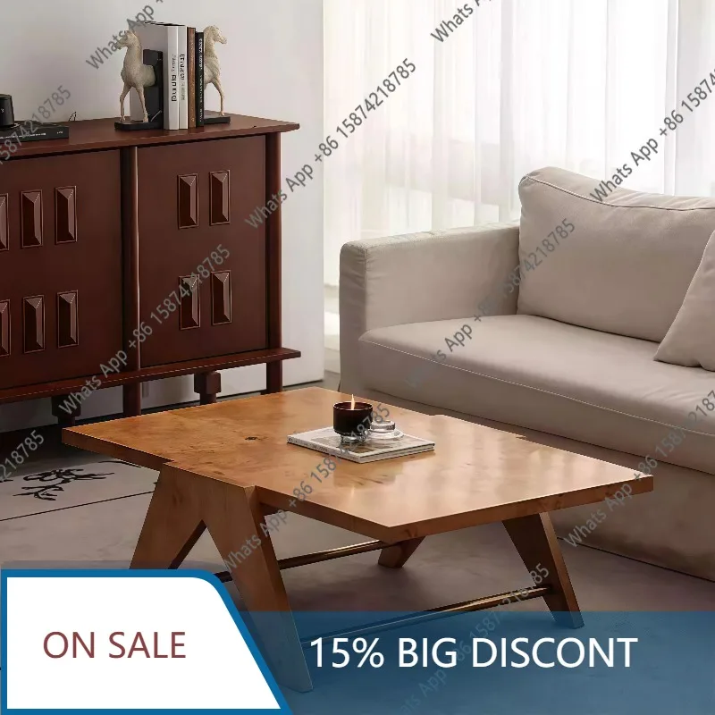 Jo Rectangle Coffee Table Tree Tumor Skin Feeling Solid Wood Living Room Designer Medium And Ancient Style Low Table
Jo Rectangle Coffee Table Tree Tumor Skin Feeling Solid Wood Living Room Designer Medium And Ancient Style Low Table
