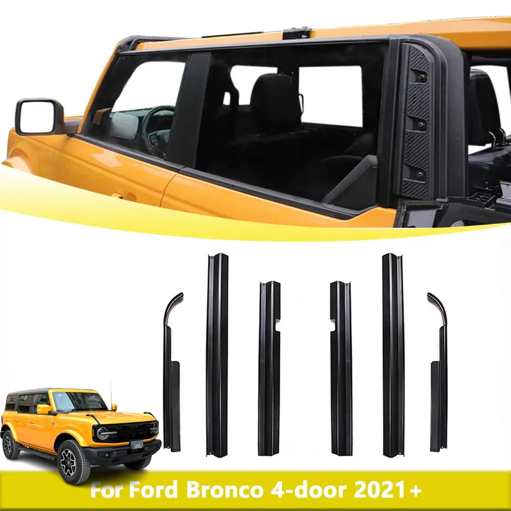 Weathershield Cover Side Window Visor Water Rain Gutter Extensions for Ford Bronco 4-door 2021-2024 Hardtop Cars Accessories
Weathershield Cover Side Window Visor Water Rain Gutter Extensions for Ford Bronco 4-door 2021-2024 Hardtop Cars Accessories