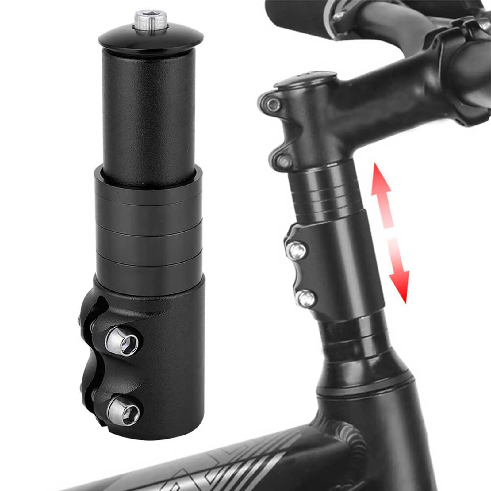 Aluminum Alloy Mountain Bike Stem Extender Handlebar Stem Riser Stem Extender Bike Stem Extender Handlebar Riser
Aluminum Alloy Mountain Bike Stem Extender Handlebar Stem Riser Stem Extender Bike Stem Extender Handlebar Riser
