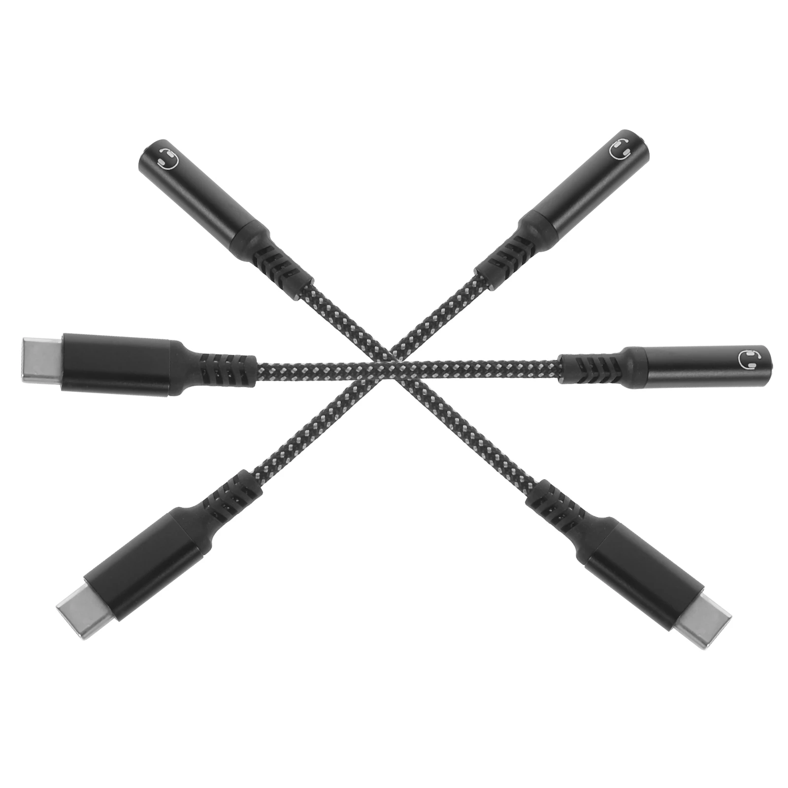 3pcs Headphone Adapter Cable Usb-c Jack Converter 3.5mm Smartphone Usb C To Audio Jack Portable Video Audio Device
3pcs Headphone Adapter Cable Usb-c Jack Converter 3.5mm Smartphone Usb C To Audio Jack Portable Video Audio Device