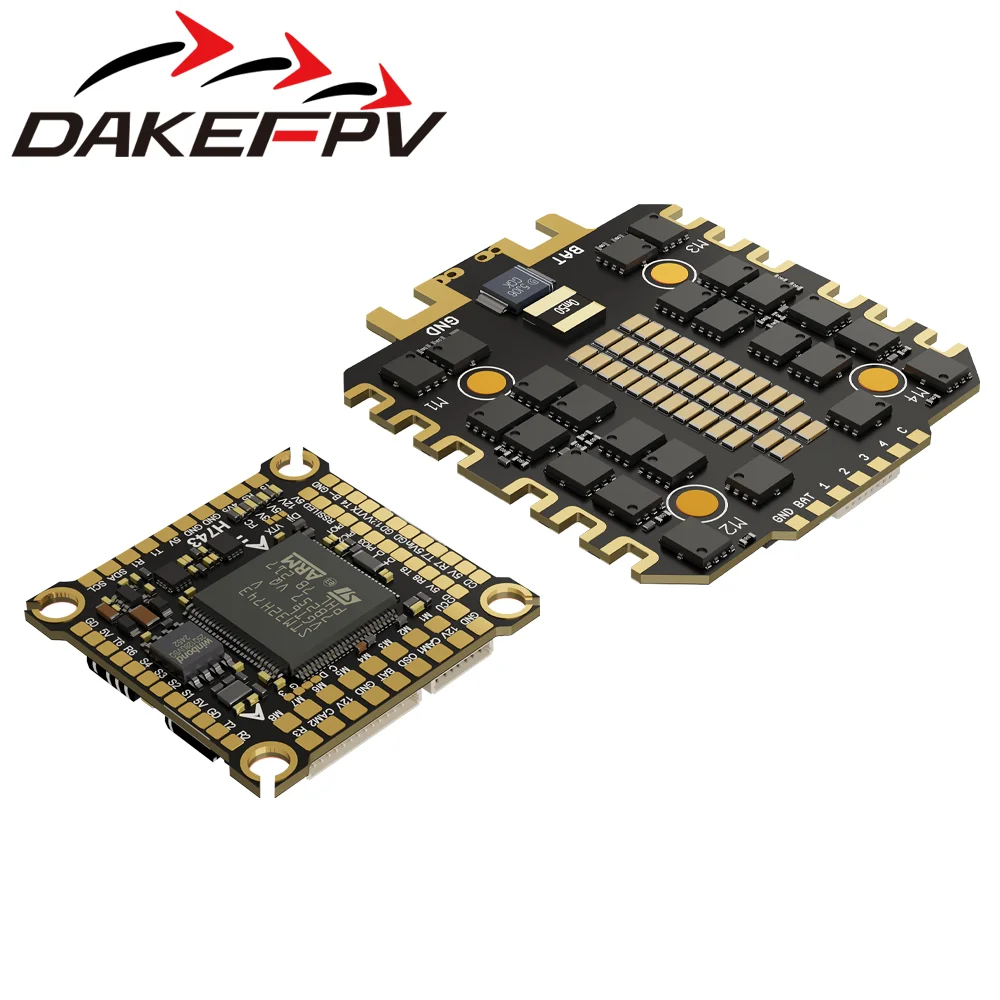 DAKEFPV H743 12S 120A стек ICM42688P H743 управление полетом FC Контроллер полета FPV стек для MARK4 13-дюймовая рама FPV Drone
DAKEFPV H743 12S 120A стек ICM42688P H743 управление полетом FC Контроллер полета FPV стек для MARK4 13-дюймовая рама FPV Drone