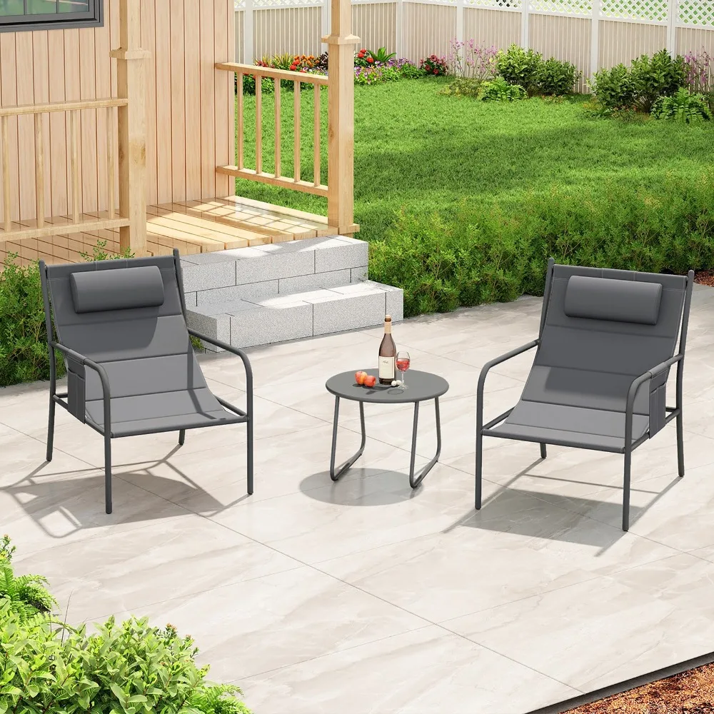 3 piece patio set outdoor table and chairs bistro set small front porch balcony
3 piece patio set outdoor table and chairs bistro set small front porch balcony