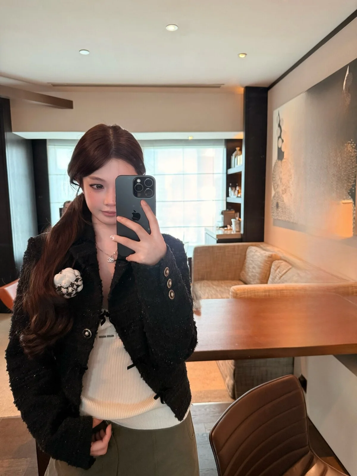 ato Hero Knot Small Fraance Sle Women's Autumn Winter Bla Thi Tweed Jaet ort Outerwear Coat
ato Hero Knot Small Fraance Sle Women's Autumn Winter Bla Thi Tweed Jaet ort Outerwear Coat