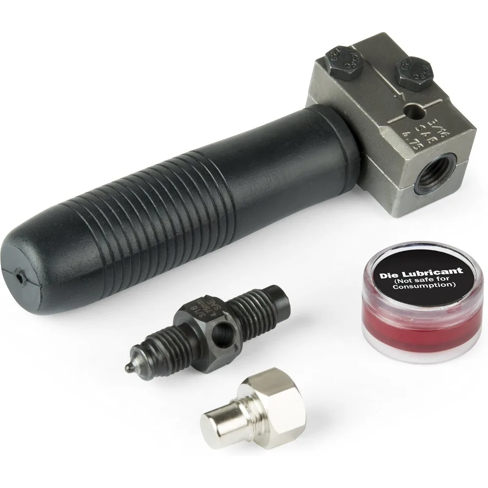 3/16-Inch Double Flaring Tool for Automotive Brake Lines, Easy to Use and Durable
3/16-Inch Double Flaring Tool for Automotive Brake Lines, Easy to Use and Durable