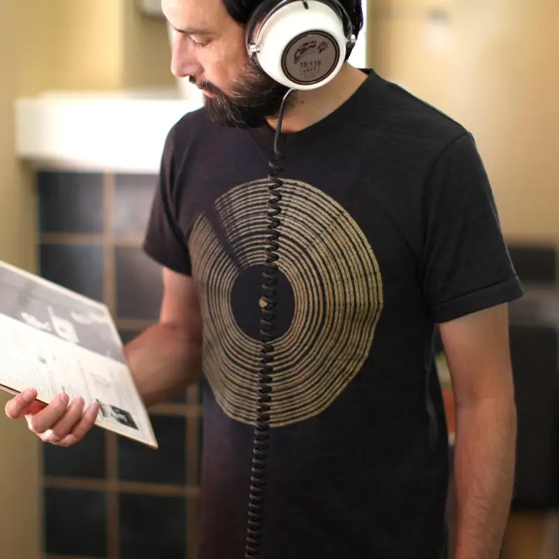 Gold Vinyl Record T Shirt Music Lover for Men Mens Clothing Him LP Collector DJ Teacher s
Gold Vinyl Record T Shirt Music Lover for Men Mens Clothing Him LP Collector DJ Teacher s