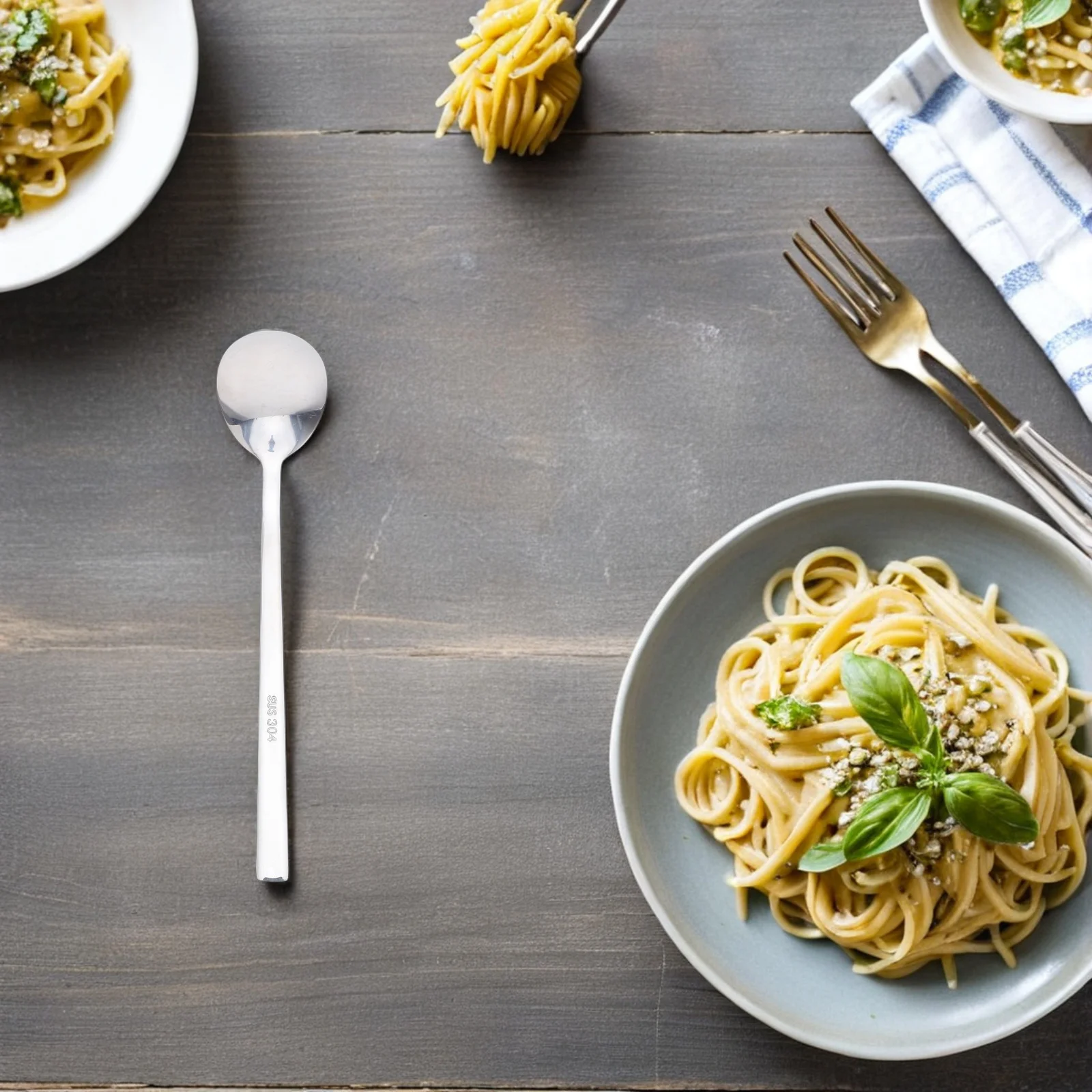 Stainless Steel Dessert Spoon Set 18cm Silver Ideal for Ice Cream Candy Elegant Kitchen Accessories
Stainless Steel Dessert Spoon Set 18cm Silver Ideal for Ice Cream Candy Elegant Kitchen Accessories