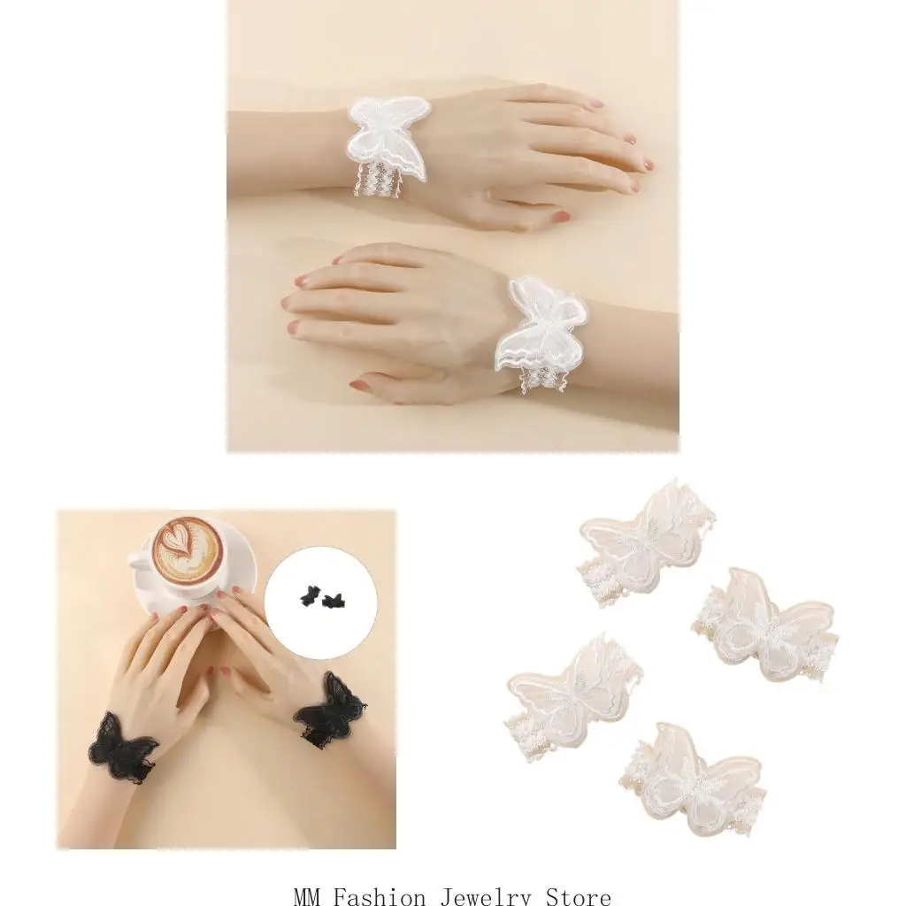 Elegant Lace Wrist Covers Nails Art Photo Prop Lightweight Floral Accessory D0UB
Elegant Lace Wrist Covers Nails Art Photo Prop Lightweight Floral Accessory D0UB