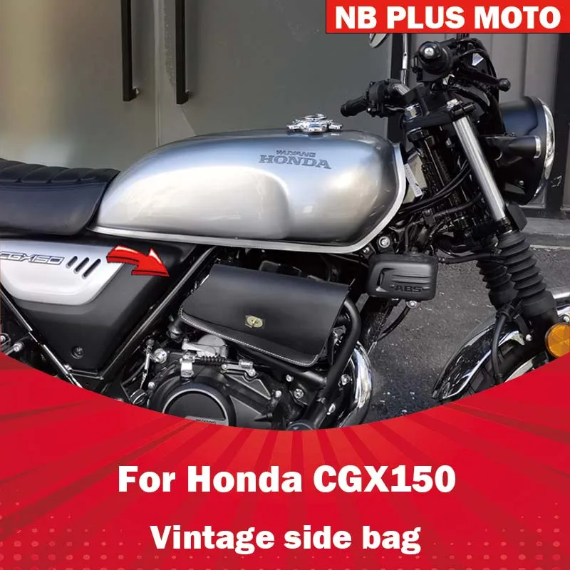 【Premium】For Honda CGX150 water cup edging cover bag modification accessories vintage bumper cowhide side bag small hanging bag
【Premium】For Honda CGX150 water cup edging cover bag modification accessories vintage bumper cowhide side bag small hanging bag