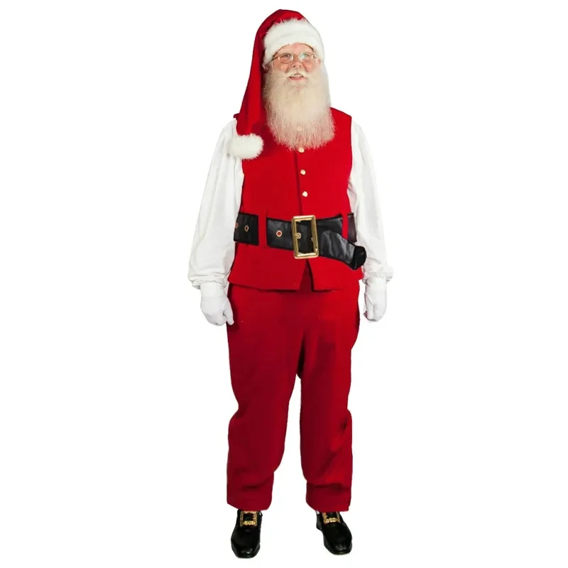 ❤️❤️❤️7pcs/set Red Christmas Santa Claus Cosplay Customes Sets for Adults Father Xmas Cos New Year Gifts with Beard❤️⭐️❤️
❤️❤️❤️7pcs/set Red Christmas Santa Claus Cosplay Customes Sets for Adults Father Xmas Cos New Year Gifts with Beard❤️⭐️❤️
