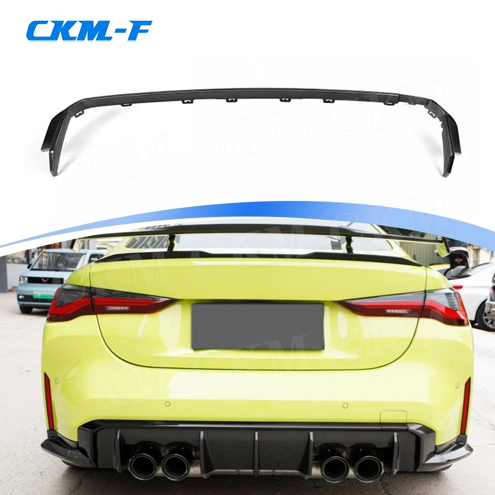 for BMW 3 4 Series G80 M3 G82 M4 2021 + Dry Carbon Fiber Rear Diffuser Strip Car Accessories Rear Bumper Lip Trim Decoration
for BMW 3 4 Series G80 M3 G82 M4 2021 + Dry Carbon Fiber Rear Diffuser Strip Car Accessories Rear Bumper Lip Trim Decoration