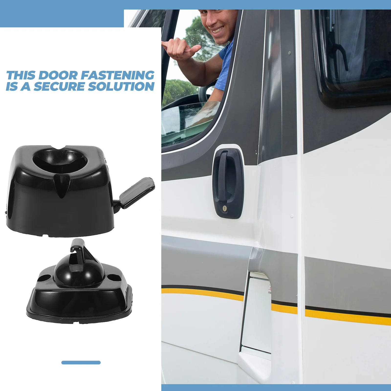 2pcs Rv Holder Replacement Entry Catch Trailer Door Latch Camper Accessories Plastic Door Catch Holder For Enclosed Trailer
2pcs Rv Holder Replacement Entry Catch Trailer Door Latch Camper Accessories Plastic Door Catch Holder For Enclosed Trailer