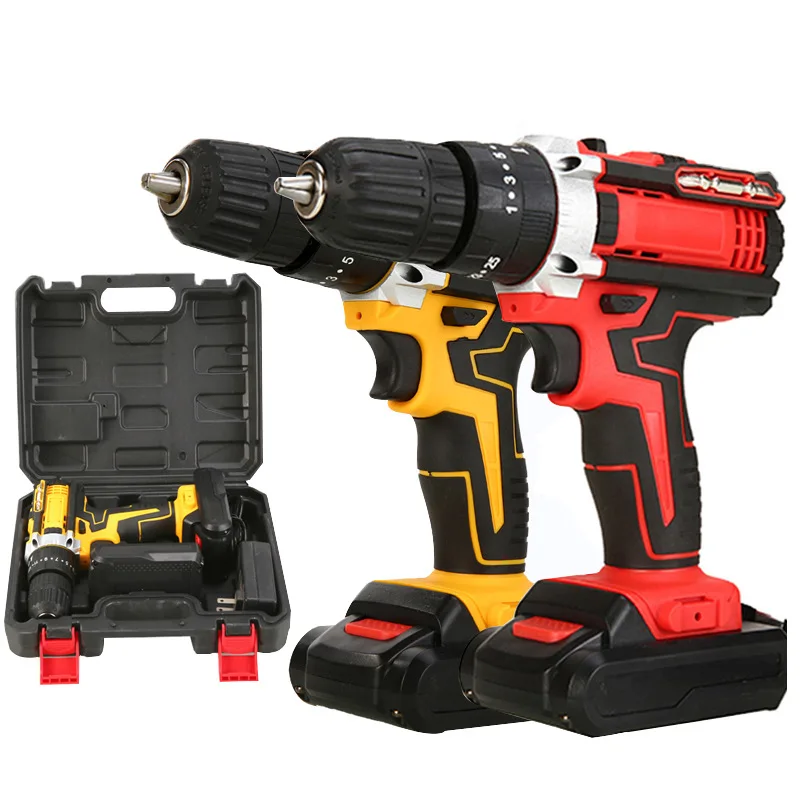 New Lithium Battery Charging Drill, Rechargeable Multi-function Pistol Drill, Electric Screwdriver Screwdriver, Electric Drill
New Lithium Battery Charging Drill, Rechargeable Multi-function Pistol Drill, Electric Screwdriver Screwdriver, Electric Drill