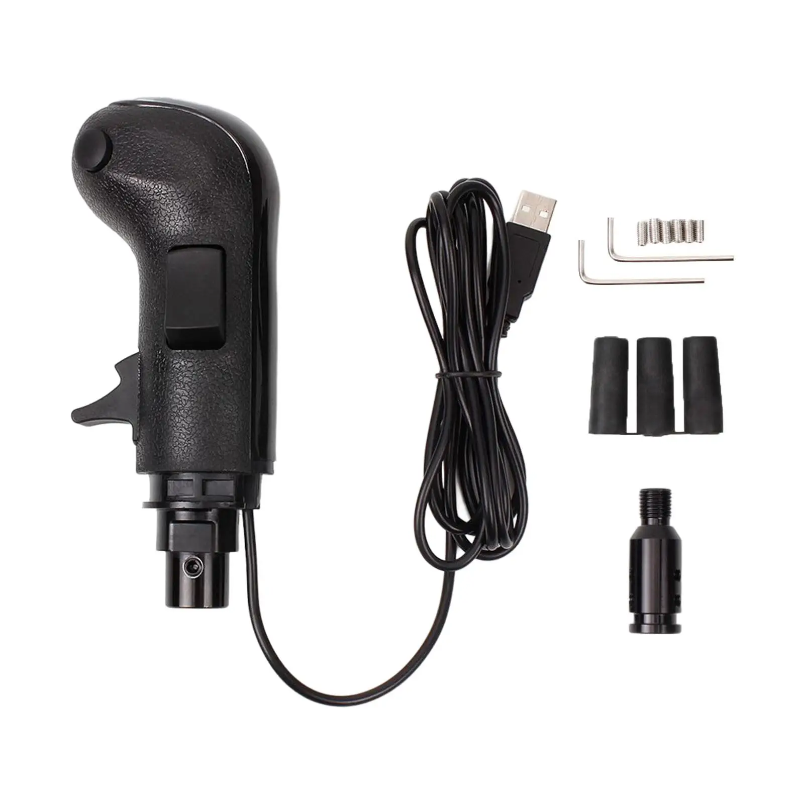 USB Shift Shifter Knob ATS Ets2 Games USB Cable American Truck ulator Easy to Install for Logitech Thrustmaster Parts Accs
USB Shift Shifter Knob ATS Ets2 Games USB Cable American Truck ulator Easy to Install for Logitech Thrustmaster Parts Accs