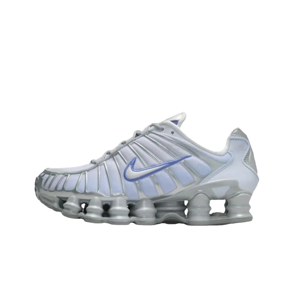 Nike Shox TL серебристого цвета для женщин и мужчин, дышащие многофункциональные нескользящие износостойкие модные повседневные кроссовки с воздушной колонкой
Nike Shox TL серебристого цвета для женщин и мужчин, дышащие многофункциональные нескользящие износостойкие модные повседневные кроссовки с воздушной колонкой
