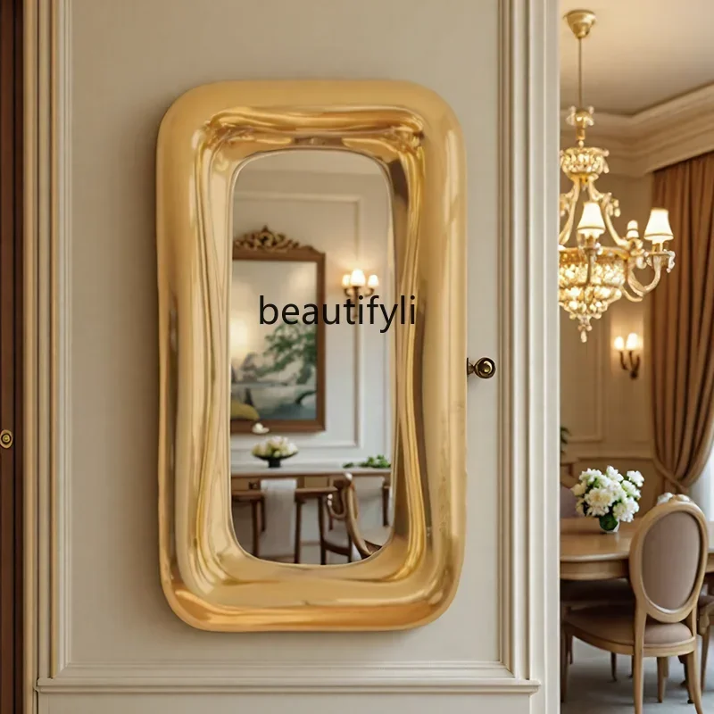 French decorative mirror wall-mounted American, full-length mirror European clothing store fitting mirror cloakroom Yhb
French decorative mirror wall-mounted American, full-length mirror European clothing store fitting mirror cloakroom Yhb