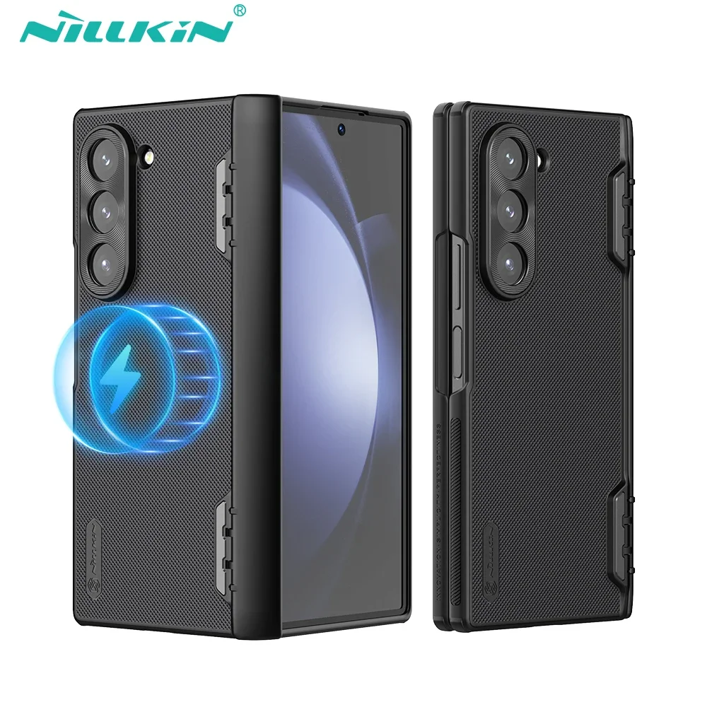 Чехол Nillkin для Samsung Galaxy Z Fold 6 5G с магнитной фиксацией, поддержкой беспроводной зарядки, матовой отделкой и защитой от отпечатков пальцев для Galaxy Z Fold 6
Чехол Nillkin для Samsung Galaxy Z Fold 6 5G с магнитной фиксацией, поддержкой беспроводной зарядки, матовой отделкой и защитой от отпечатков пальцев для Galaxy Z Fold 6