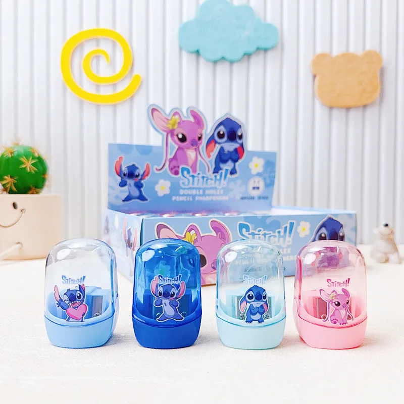 Disney Anime Pencil Sharpener Kawaii Stitch Double Hole Pencil Sharpener Cartoon Student Stationery Kids Gifts Random 2pcs
Disney Anime Pencil Sharpener Kawaii Stitch Double Hole Pencil Sharpener Cartoon Student Stationery Kids Gifts Random 2pcs
