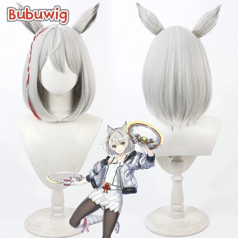 Bubuwig Synthetic Hair Masatsugu Saito Cosplay Wigs Xenoblade Chronicles 35cm Short Silver White Mixed Red Wig Heat Resistant
Bubuwig Synthetic Hair Masatsugu Saito Cosplay Wigs Xenoblade Chronicles 35cm Short Silver White Mixed Red Wig Heat Resistant