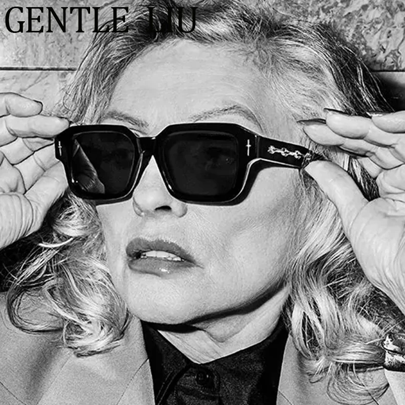 2025 Luxury Punk Square Sunglasses Men Women Oversized Classic Driving Shades Vintage Outdoor UV400 Protection Eyewear For Male
2025 Luxury Punk Square Sunglasses Men Women Oversized Classic Driving Shades Vintage Outdoor UV400 Protection Eyewear For Male
