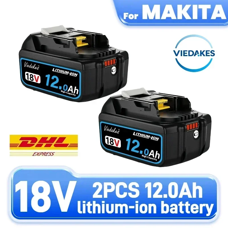 Original 18V 8.0Ah/10.0Ah/12.0Ah rechargeable battery for Makita drill DDF487 DTW700 DHP489 DGA404 DTD173 power tool battery
Original 18V 8.0Ah/10.0Ah/12.0Ah rechargeable battery for Makita drill DDF487 DTW700 DHP489 DGA404 DTD173 power tool battery