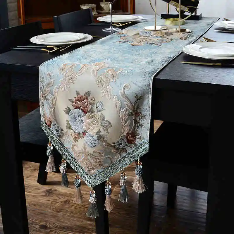 Jacquard table Runner Long Tablecloth Dining Table Decorative Table Runner Luxury Side Cabinet Shoe Cabinet Cloth Cover Towel
Jacquard table Runner Long Tablecloth Dining Table Decorative Table Runner Luxury Side Cabinet Shoe Cabinet Cloth Cover Towel