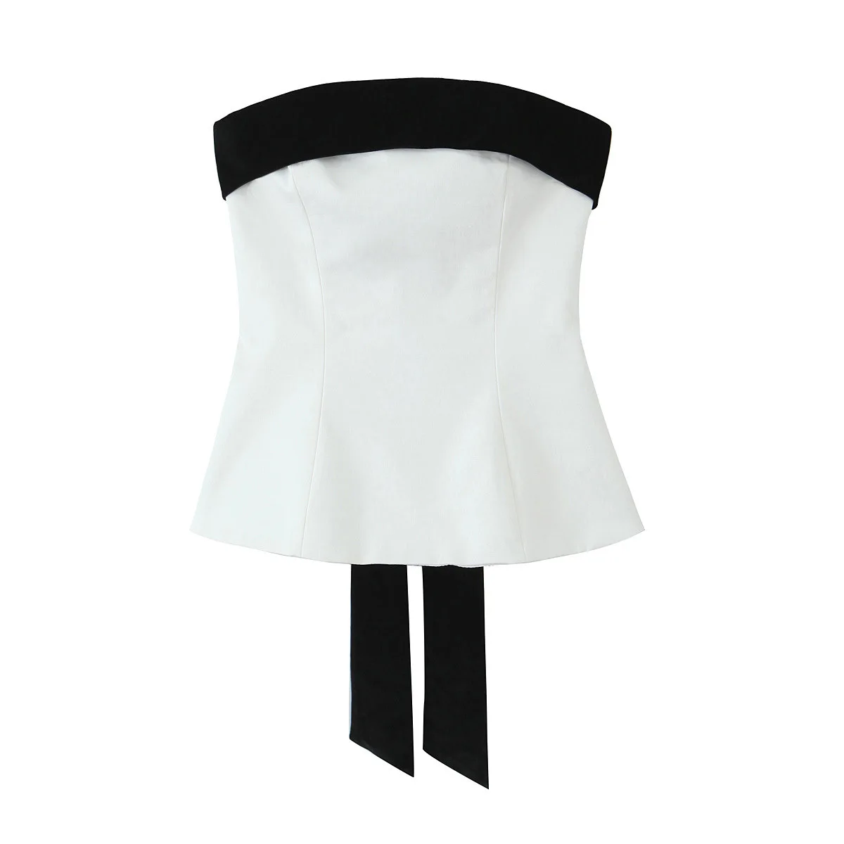 New In Women's Patchwork Velvet Strapless Bustier Tops Straight Neck Side Zipper Bow Camis Female Sexy Fashion Party Wrap Tanks
New In Women's Patchwork Velvet Strapless Bustier Tops Straight Neck Side Zipper Bow Camis Female Sexy Fashion Party Wrap Tanks