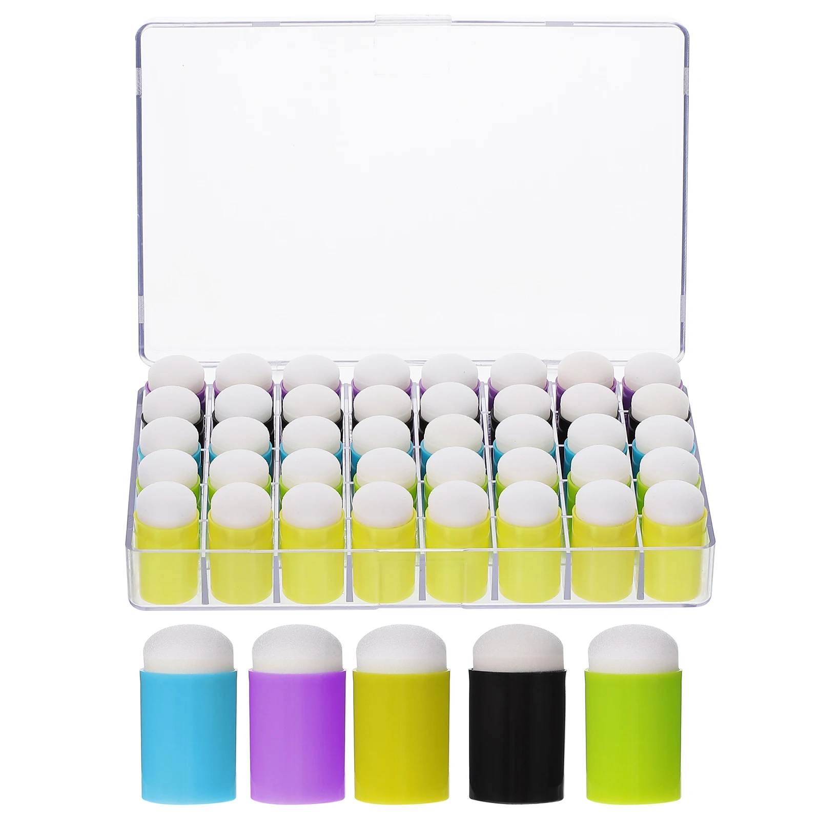 40 Pcs Painting Tools Washable Plastic Sponge Kids Toys Birthday Party Kids Paint Toy Games Safe Durable Supplies
40 Pcs Painting Tools Washable Plastic Sponge Kids Toys Birthday Party Kids Paint Toy Games Safe Durable Supplies