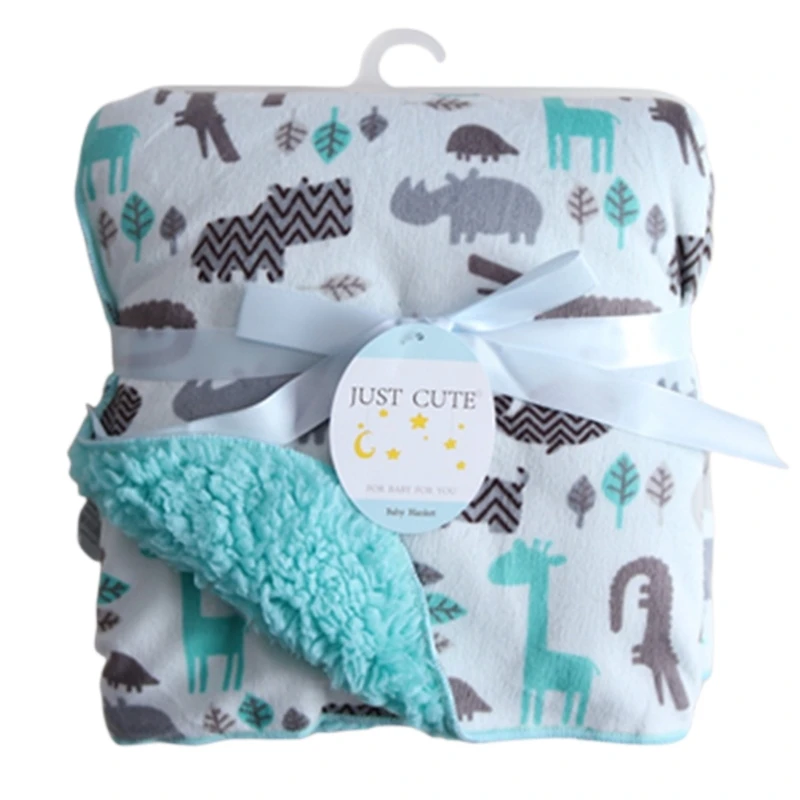 Baby Blankets New Thicken Double Layer Coral Fleece Infant Swaddle Bebe Envelope Wrap Owl Printed Newborn Baby Bedding Blanket
Baby Blankets New Thicken Double Layer Coral Fleece Infant Swaddle Bebe Envelope Wrap Owl Printed Newborn Baby Bedding Blanket