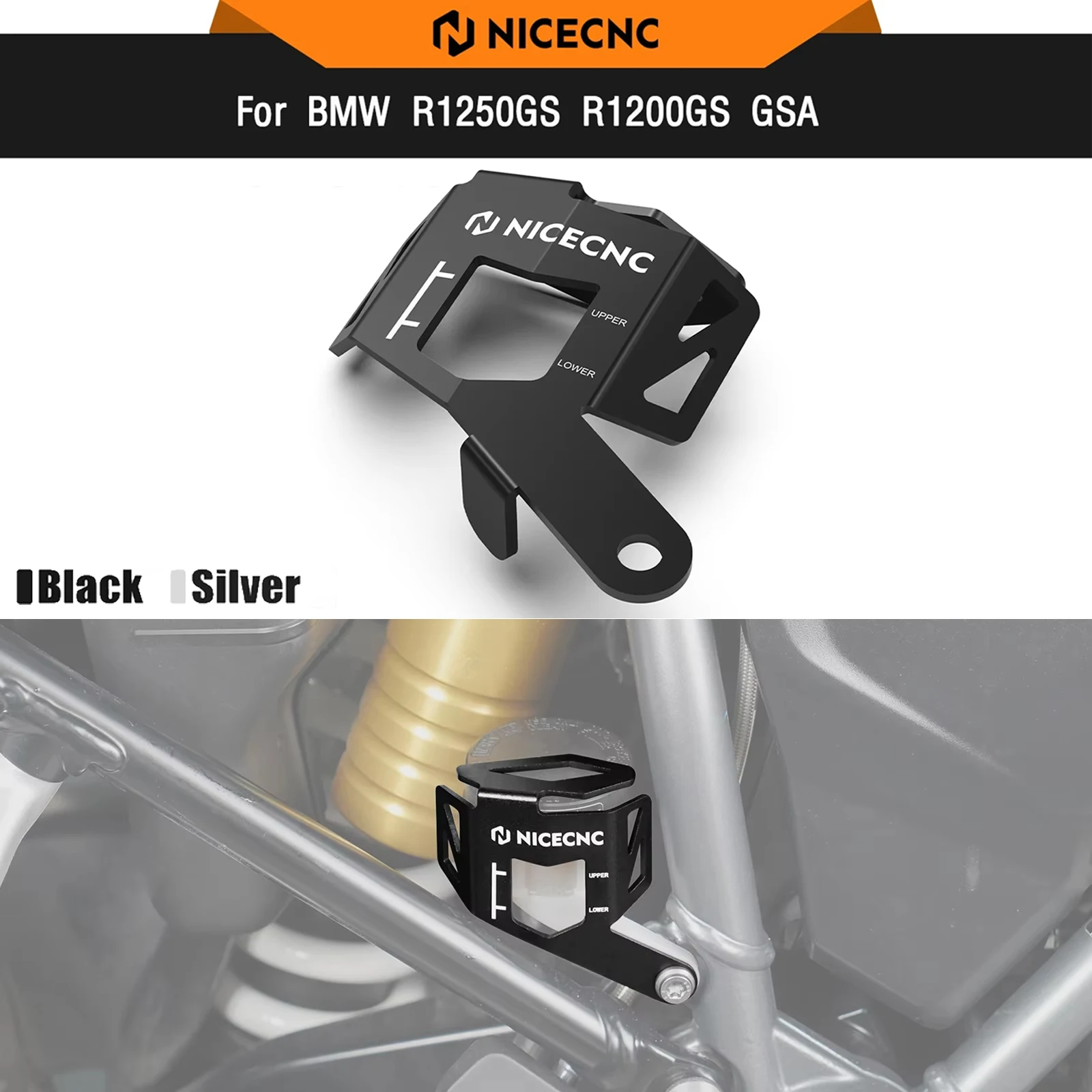 For BMW R1250GS R1200GS Rear Brake Reservoir Guard R1250 GS R1250GS Adventure R1250RS 2019-2023 R1200GS/Adventure 2014-2018
For BMW R1250GS R1200GS Rear Brake Reservoir Guard R1250 GS R1250GS Adventure R1250RS 2019-2023 R1200GS/Adventure 2014-2018