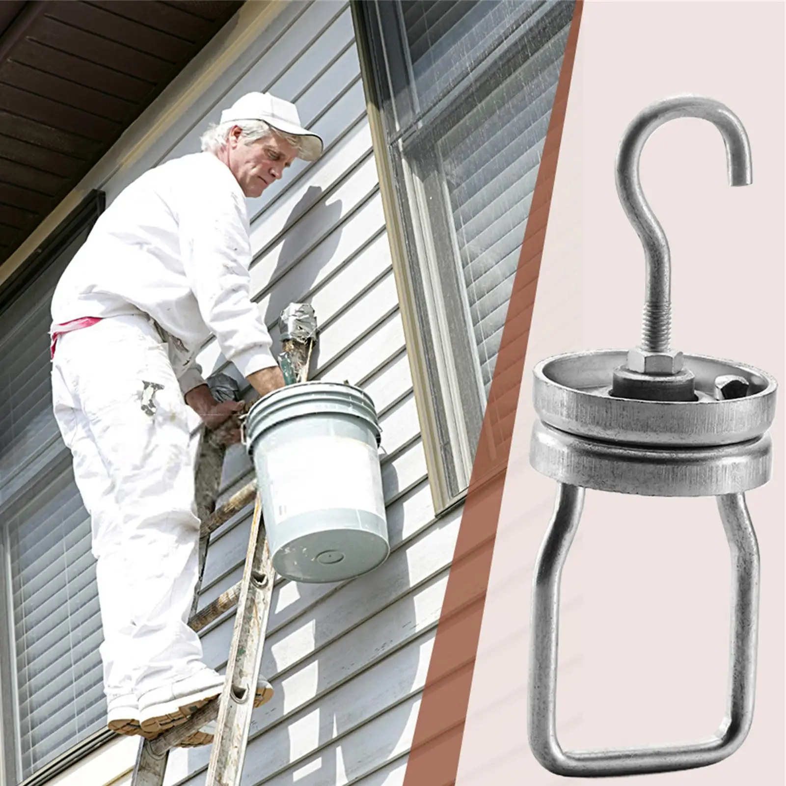 Heavy Duty Rotating Spinner Hooks Painting Powder Coating Swivel Hooks Paint Swivel Hanger Hooks for Sandblasting Ceramic
Heavy Duty Rotating Spinner Hooks Painting Powder Coating Swivel Hooks Paint Swivel Hanger Hooks for Sandblasting Ceramic