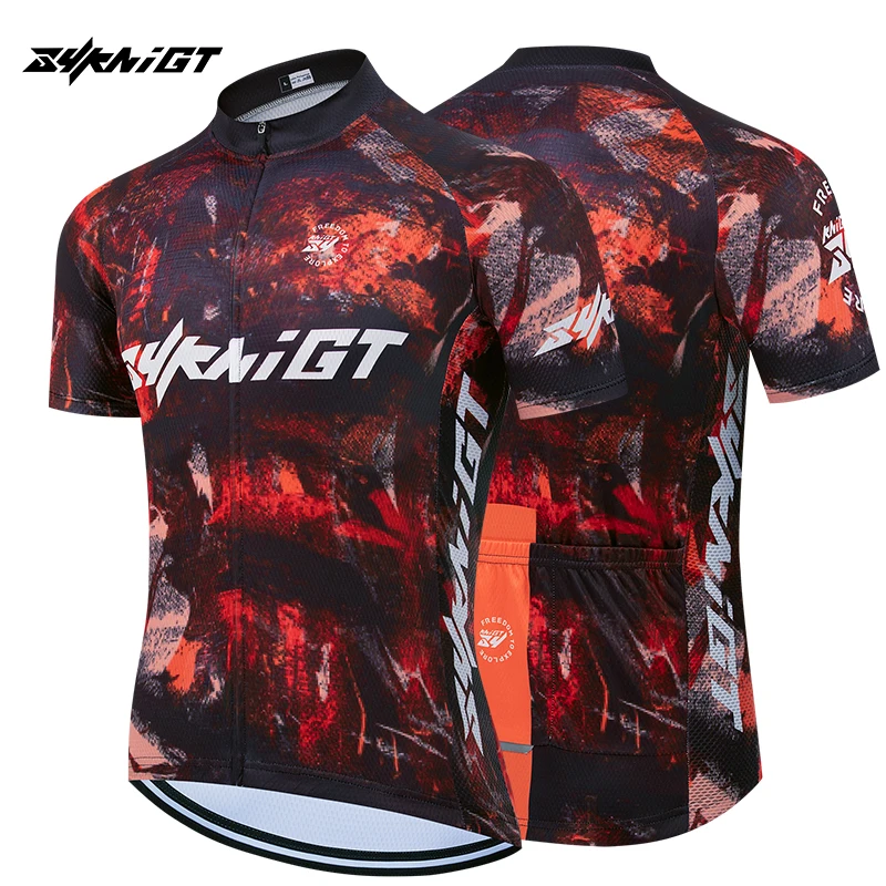 ZYKNIGT Men's cycling jacket summer road cycling jersey polyester fiber cycling sportswear team cycling shirt
ZYKNIGT Men's cycling jacket summer road cycling jersey polyester fiber cycling sportswear team cycling shirt