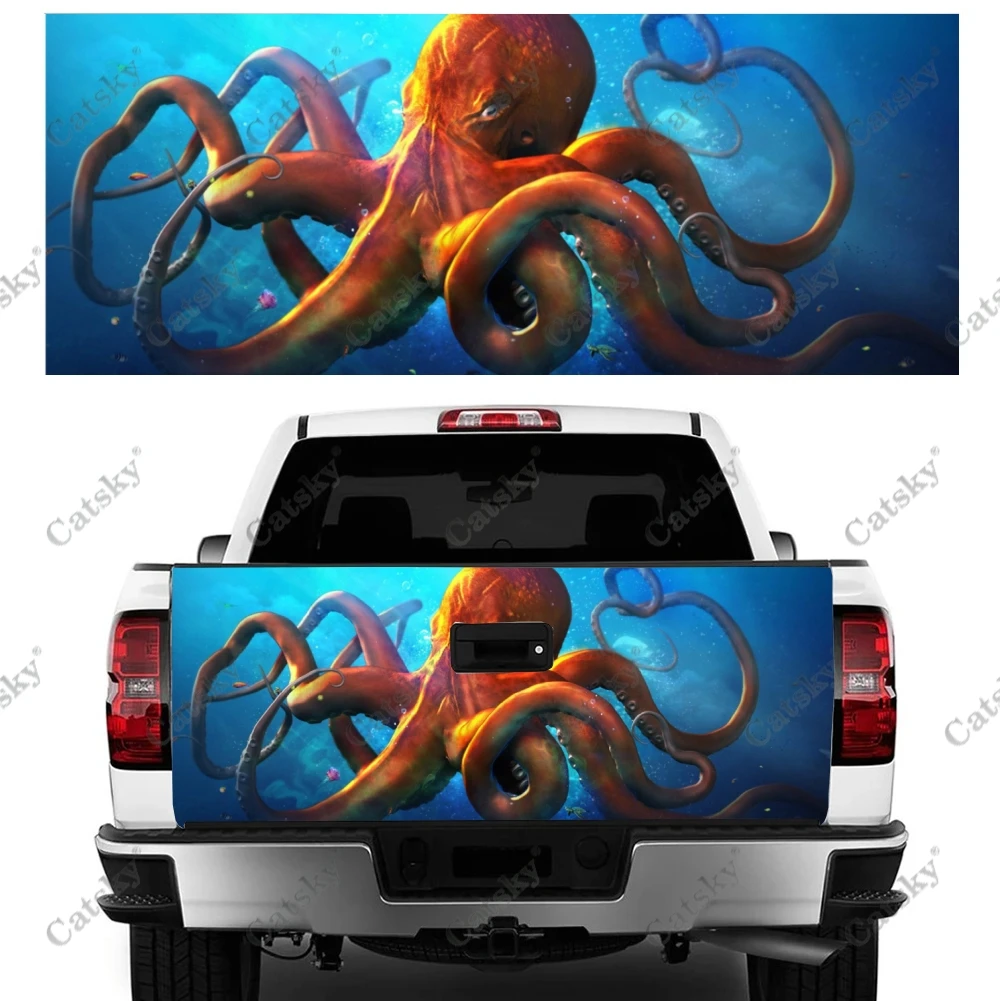 Octopus Print Car Tail Trunk Protect Vinly Wrap Sticker Decal Auto Accessories Hood Decor Engine Cover for SUV Off-road Pickup
Octopus Print Car Tail Trunk Protect Vinly Wrap Sticker Decal Auto Accessories Hood Decor Engine Cover for SUV Off-road Pickup