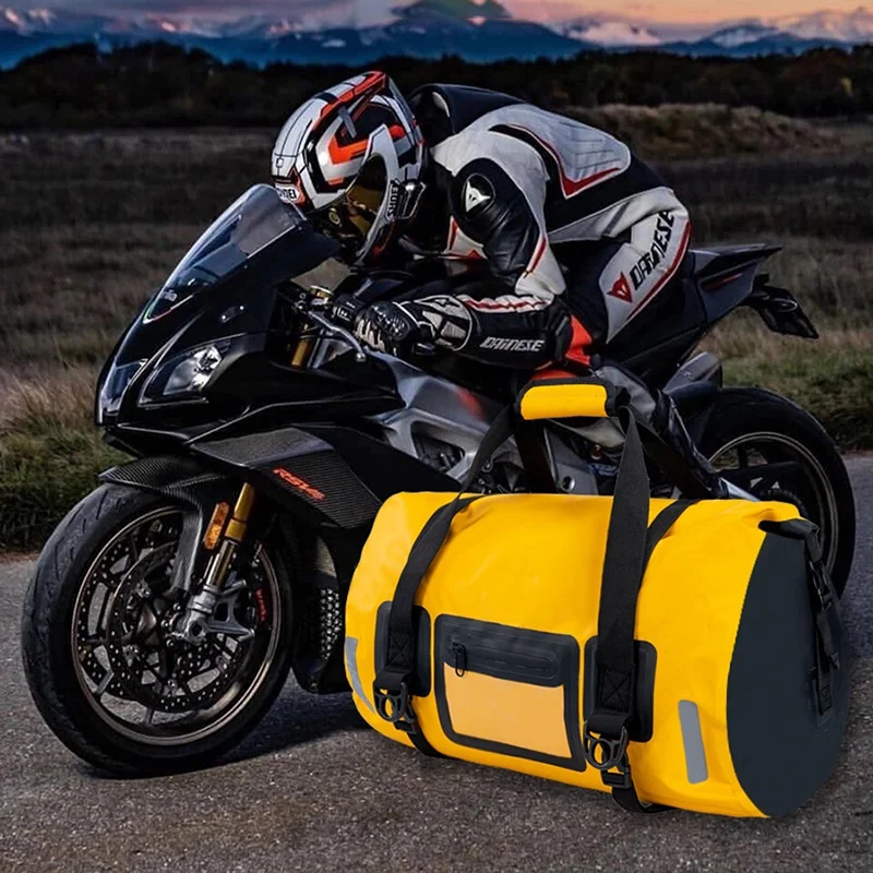 Motorcycle Waterproof Tail Bag Travel Outdoor Dry Luggage Roll Pack Bag 40/66 Motorbike Bag Motorcycle Seat Bag Equipment
Motorcycle Waterproof Tail Bag Travel Outdoor Dry Luggage Roll Pack Bag 40/66 Motorbike Bag Motorcycle Seat Bag Equipment