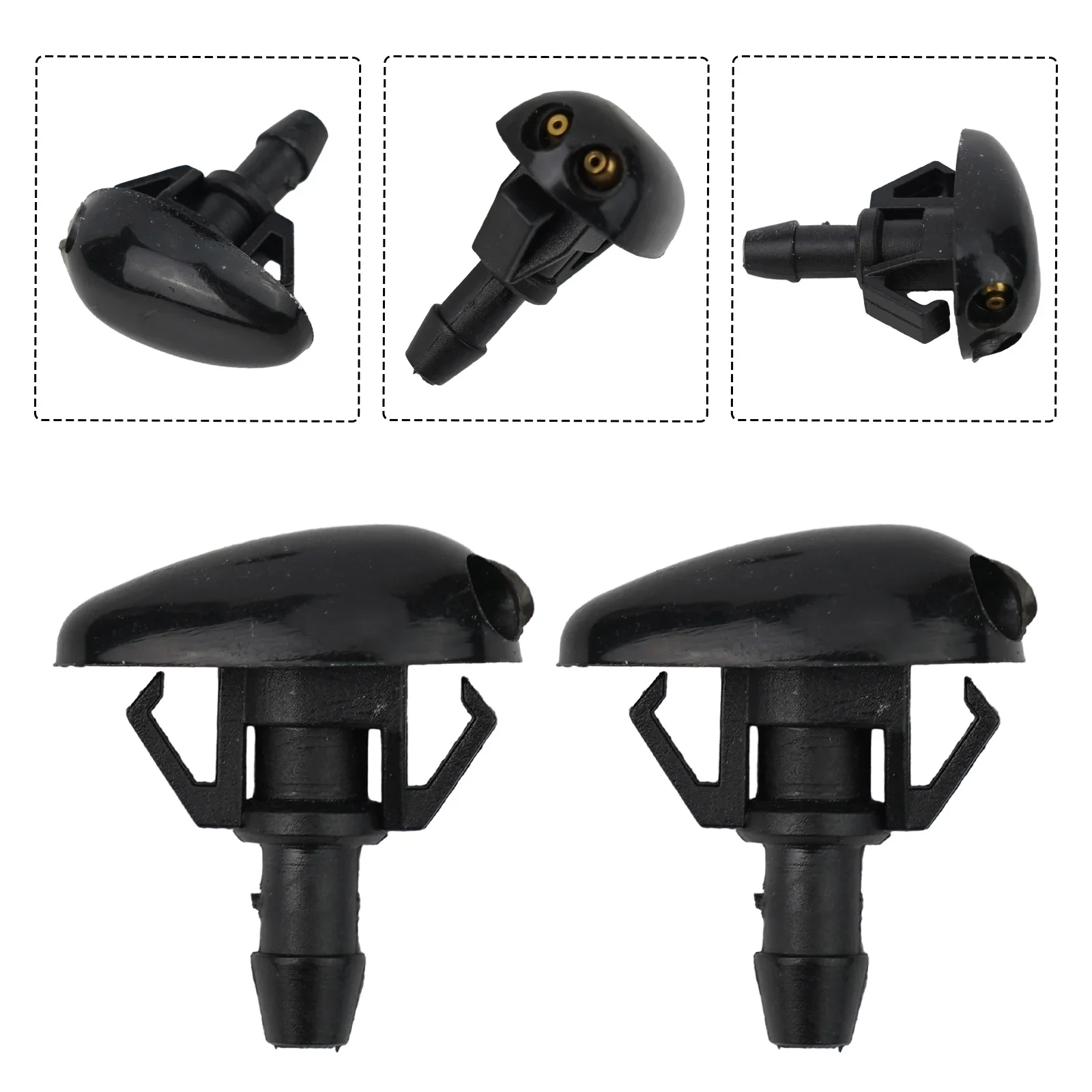 2Pcs Windshield Washer Fluid Spray Jet Nozzles For Nissan Navara D22 D40 Sentra B15 289313S500 289303S500 Accessories
2Pcs Windshield Washer Fluid Spray Jet Nozzles For Nissan Navara D22 D40 Sentra B15 289313S500 289303S500 Accessories
