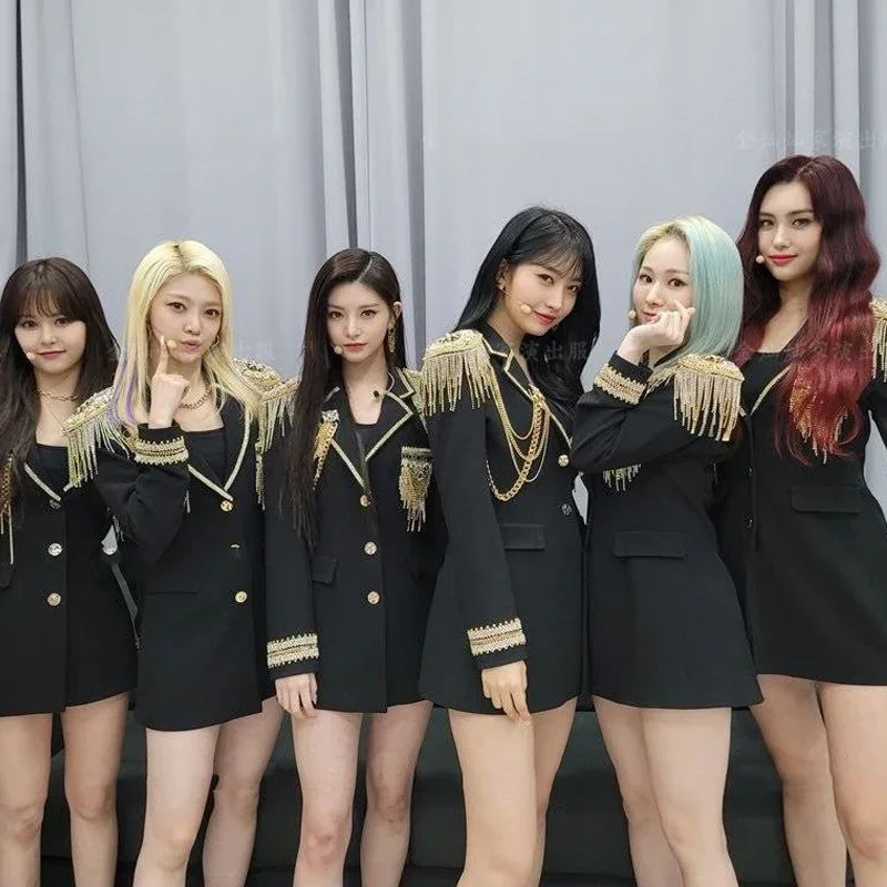 New Korean Girls Group Jazz Dance Costumes Hip Hop Clothing Women Pole Dance Stage Performance Suit
New Korean Girls Group Jazz Dance Costumes Hip Hop Clothing Women Pole Dance Stage Performance Suit