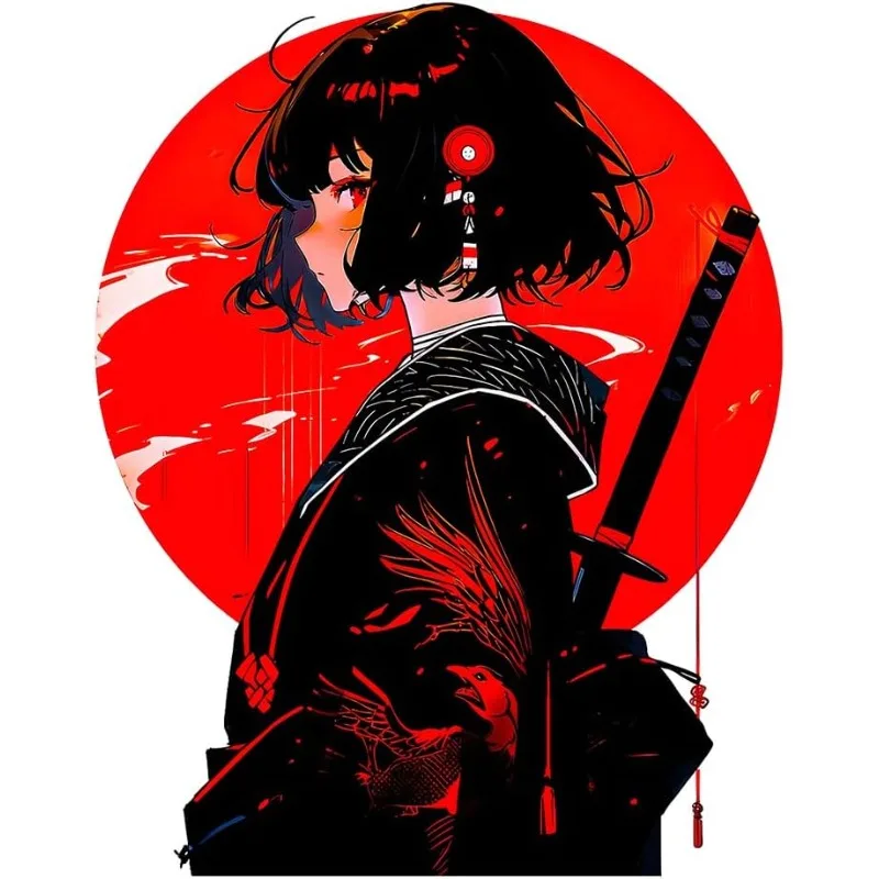 13cm Japanese Samurai Girl Car Sticker Cool Anime Vinyl Decal Motorcycle Water Bottle Durable Auto Exterior Decor Unique Paster
13cm Japanese Samurai Girl Car Sticker Cool Anime Vinyl Decal Motorcycle Water Bottle Durable Auto Exterior Decor Unique Paster