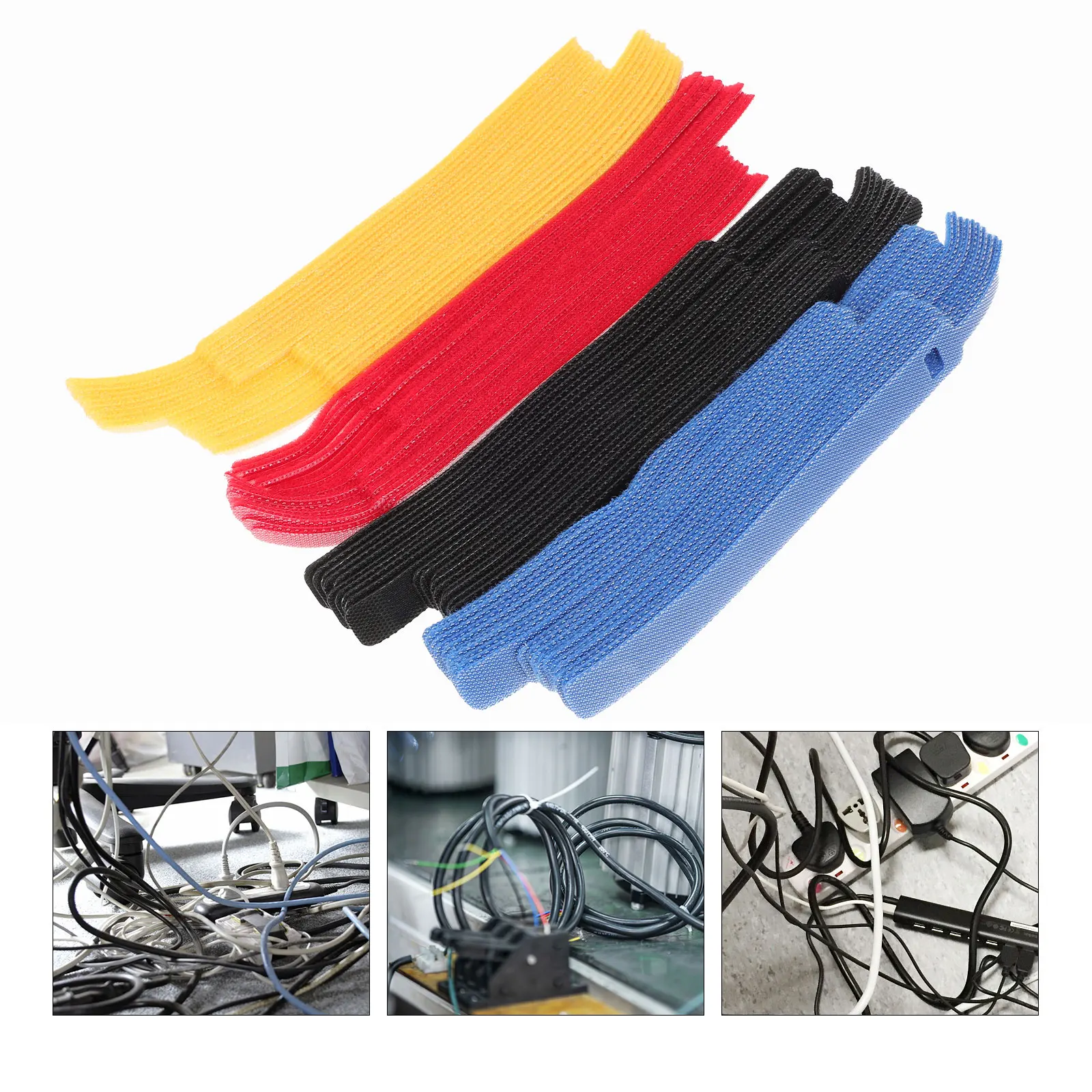 80pcs Hook Loop Cable Ties Wire Straps Organizer Reusable Cord Management Strap Fastener Durable for Earphone
80pcs Hook Loop Cable Ties Wire Straps Organizer Reusable Cord Management Strap Fastener Durable for Earphone