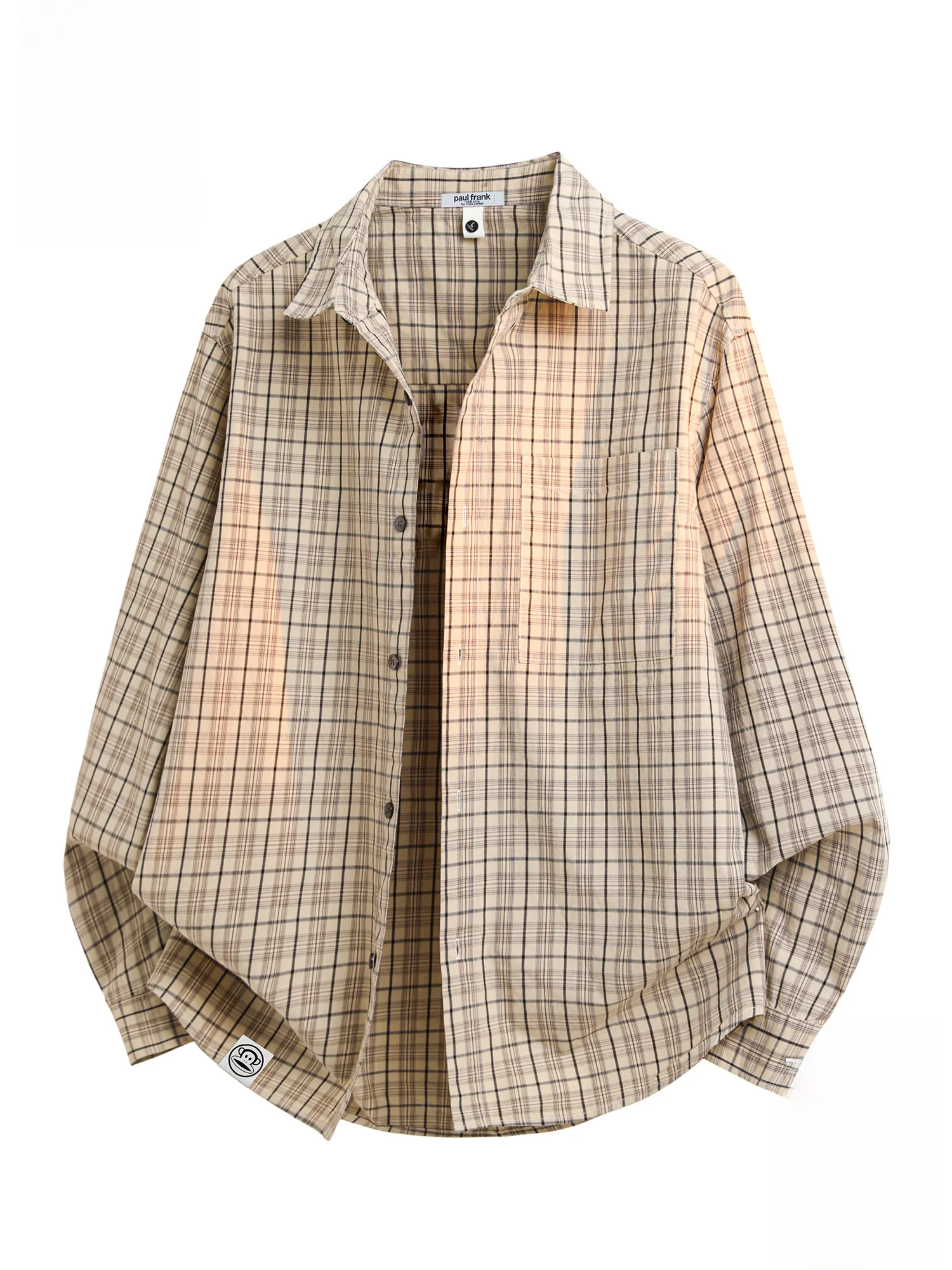 PaulFrank Men's Long Sve Cotton Plaid irt Retro American Sle Spring New Loose Fit Button up Casual irt for Youth
PaulFrank Men's Long Sve Cotton Plaid irt Retro American Sle Spring New Loose Fit Button up Casual irt for Youth