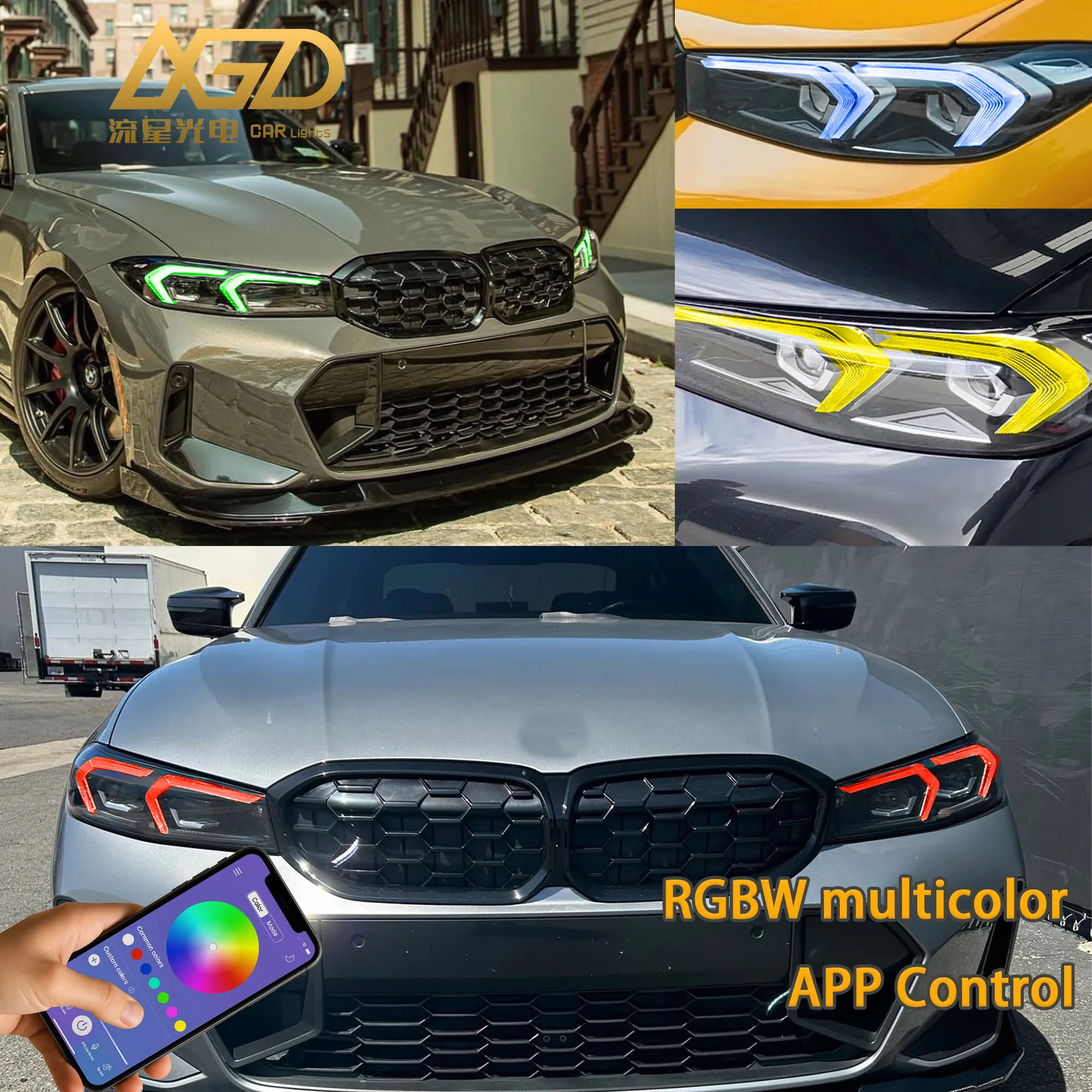 RGBW DRL Modules For BMW 21-25 G20 G21 G28 LCI i3L G28 BEV 3 Series Fits LED Headlights EU Version
RGBW DRL Modules For BMW 21-25 G20 G21 G28 LCI i3L G28 BEV 3 Series Fits LED Headlights EU Version