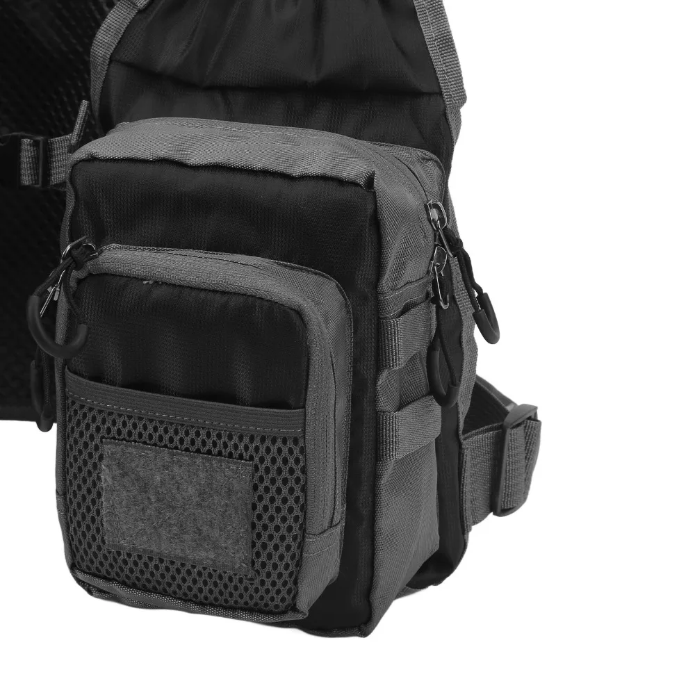 Lightweight Fly Fishing Vest Adjustable Shoulder Strap Breathable Fishing Vest Multiple Pockets Black Fishing Waistcoat
Lightweight Fly Fishing Vest Adjustable Shoulder Strap Breathable Fishing Vest Multiple Pockets Black Fishing Waistcoat